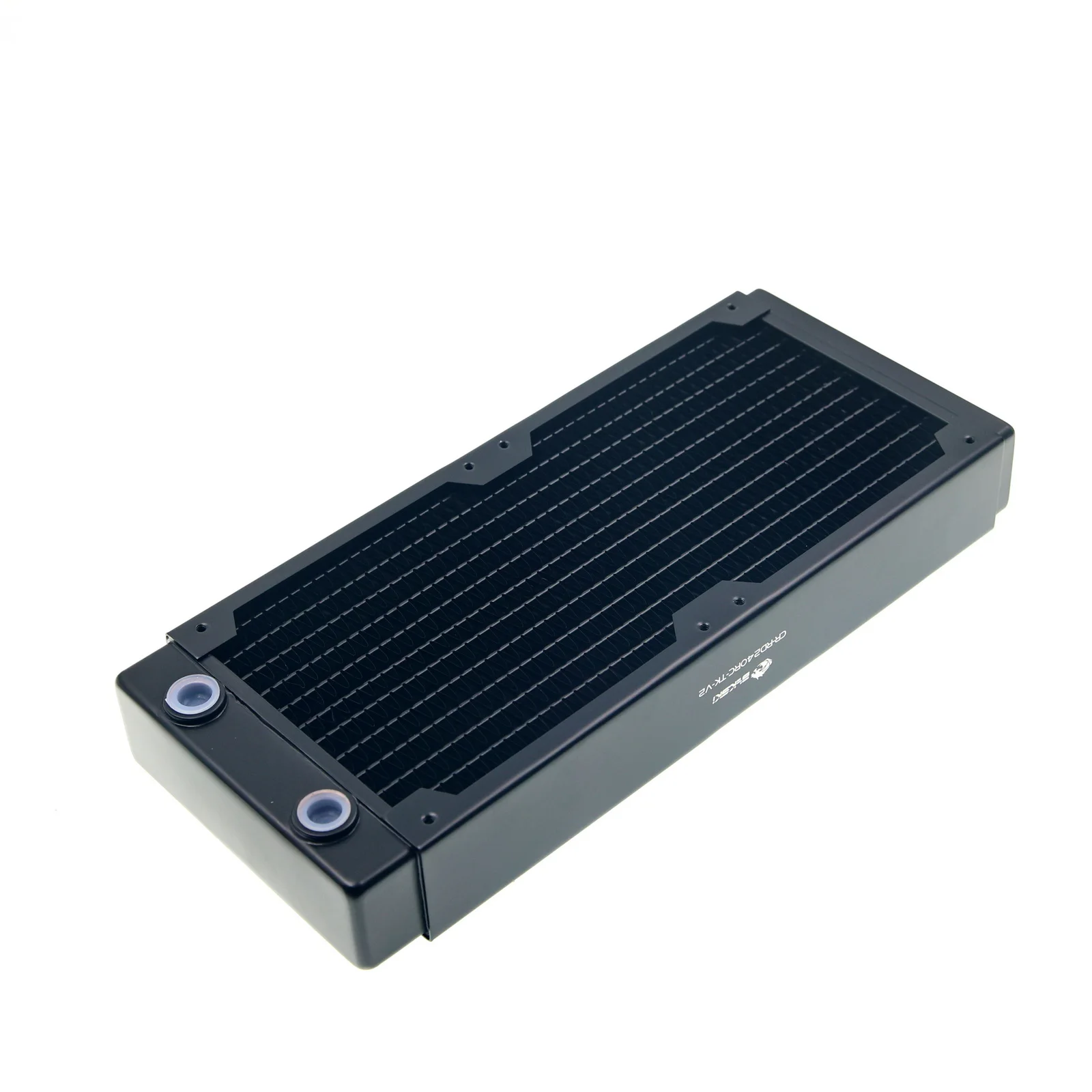 

Bykski G1/4" 40MM Thick Full Copper PC Cooling Radiator Cooler Heat Exchanger Support 12cm Fan Heatsink 240mm CR-RD240RC-Tk-V2