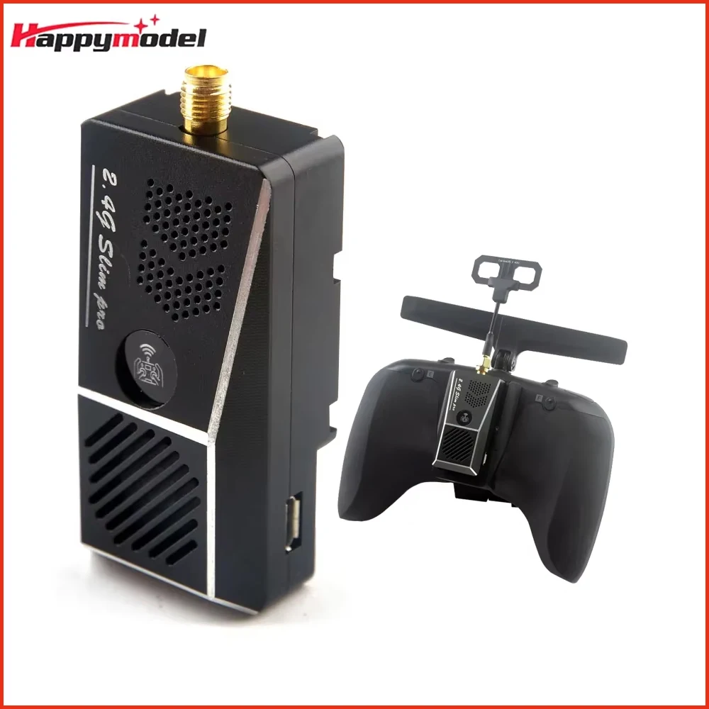 

Happymodel ES24TX Slim Pro 2.4G ExpresLRS Elrs Nano TX Module 1000mw With Antenna For Long Range Fpv Racing Drone Fixed-wing