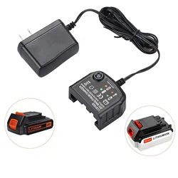 LCS1620 Li-ion Battery Charger For Black&Decker 10.8V 14.4V 20V Model LBXR20 LBX20 Electric Drill Screwdriver Tools Accessories