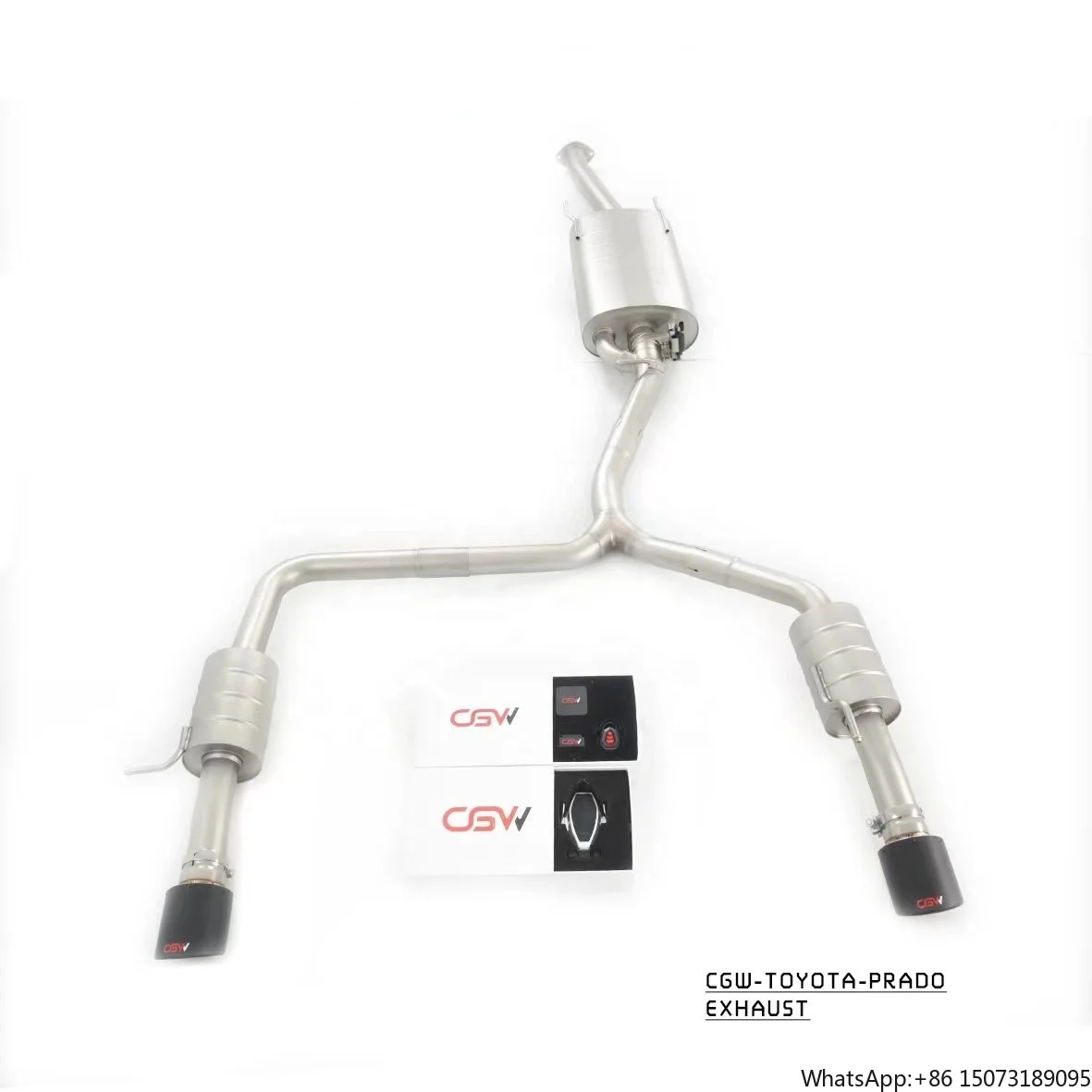 Performance Stainless Steel Auto Parts Exhaust System for  2.7L 2015+