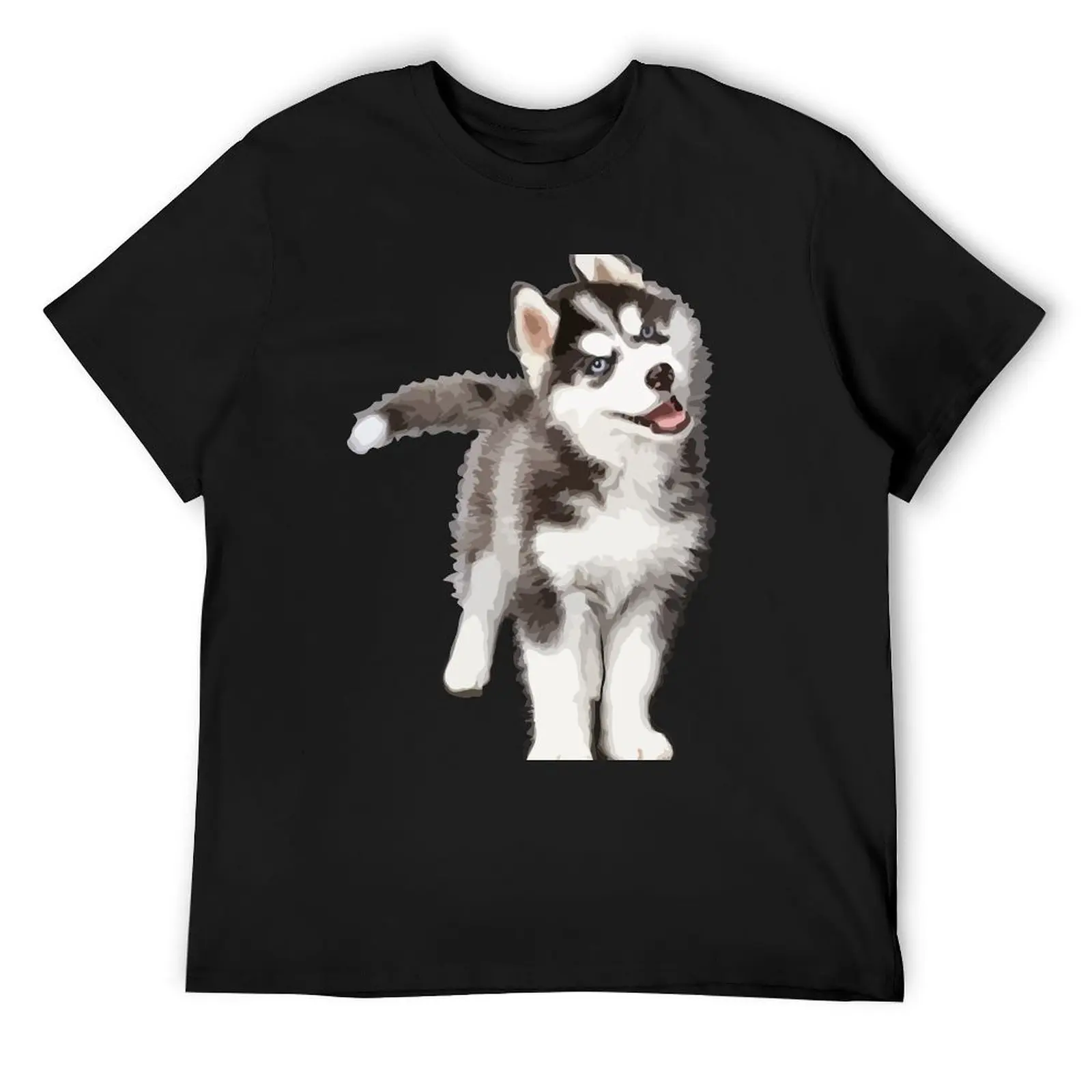 

Pomsky Portrait - Pomsky Lover Gift - Cute Puppy T-Shirt gifts for boyfriend funny costumes football t shirt mens clothing