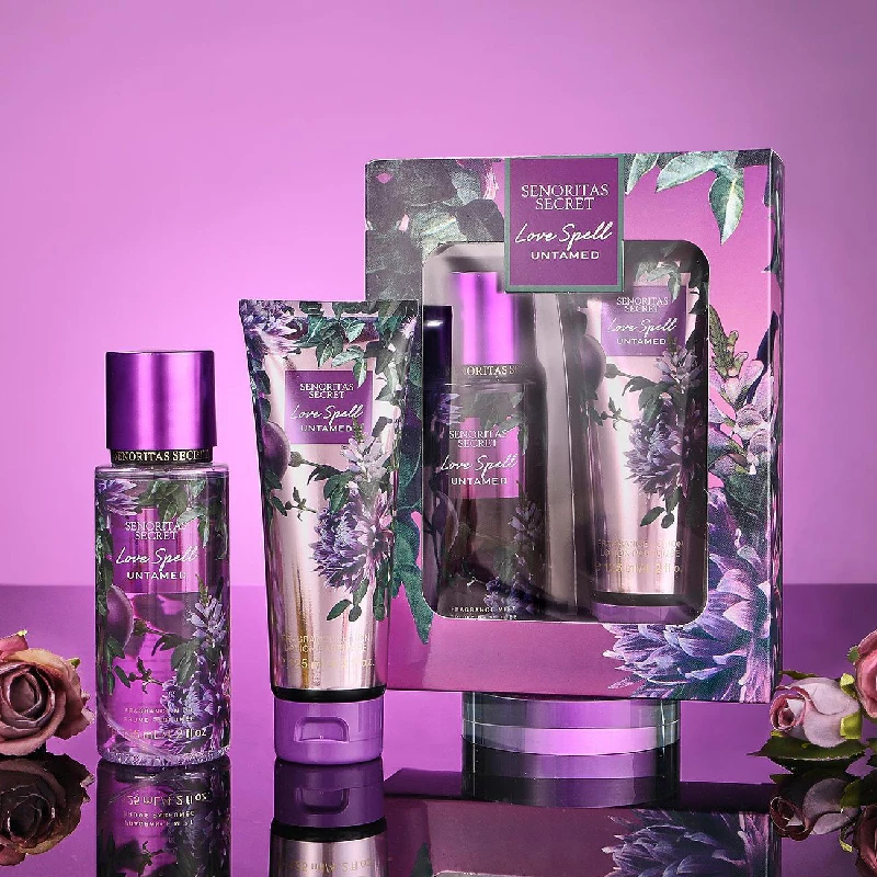 ﻿ Ensemble de parfum et de Lotion pour le corps de 250ML, parfum de vanille fruité Floral de luxe pour femmes, exfoliant hydratant, Spray corporel frais et doux