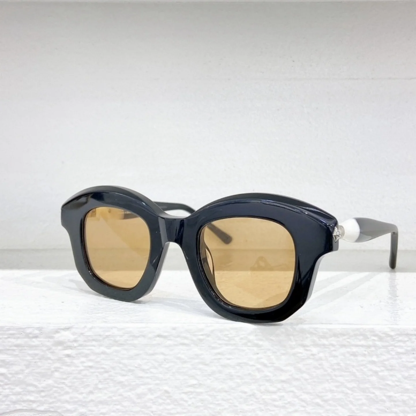 

KUB J1 2025 Round Man and Women Sunglasses Designer Famous Brand Luxury Vintage Shades Eyewear for Small Faces sun glasses