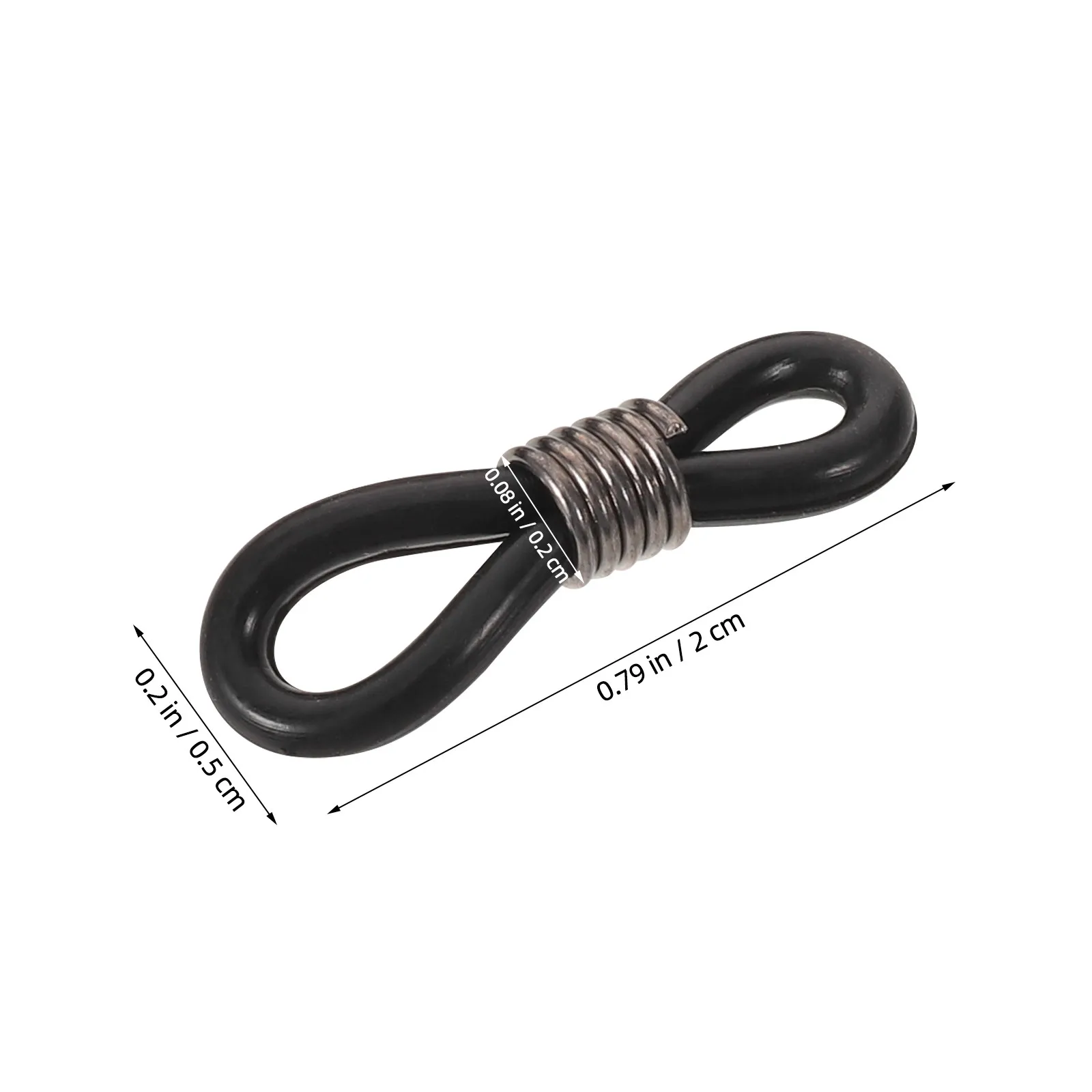 200Pcs Chicken Leg Correction Bands Adjustable Black Silicone Splay Leg Fixer for Baby Chick Duck Poultry Rehabilitation Care view 5