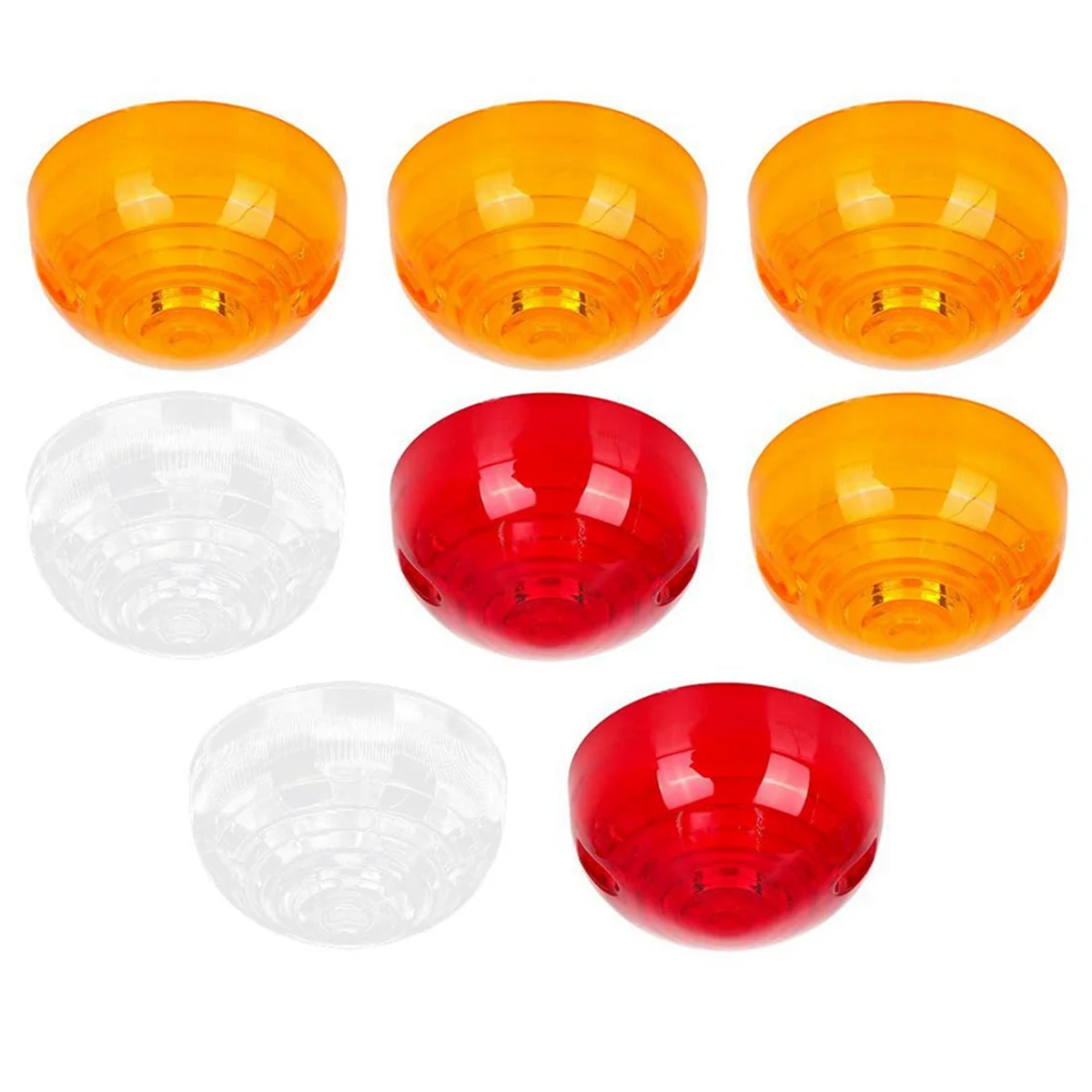 

FITS for LAND ROVER SERIES 3 DEFENDER 90 110 Car INDICATOR SIDE TAIL LIGHT LAMP LENS KIT 589285 RTC210 589284
