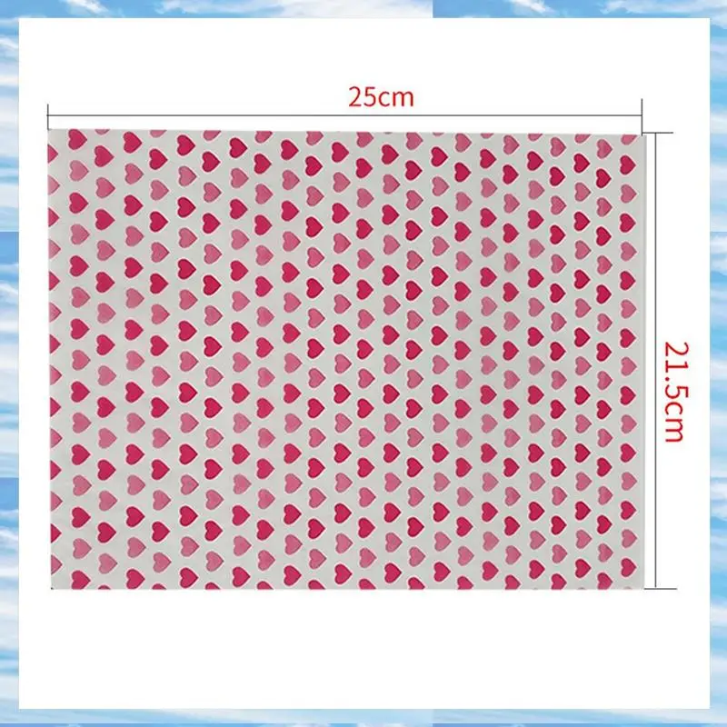 Flash Trend 50 piezas de papel encerado a prueba de aceite desechable como se muestra para pan, envoltorios de envasado de alimentos, hamburguesa,C