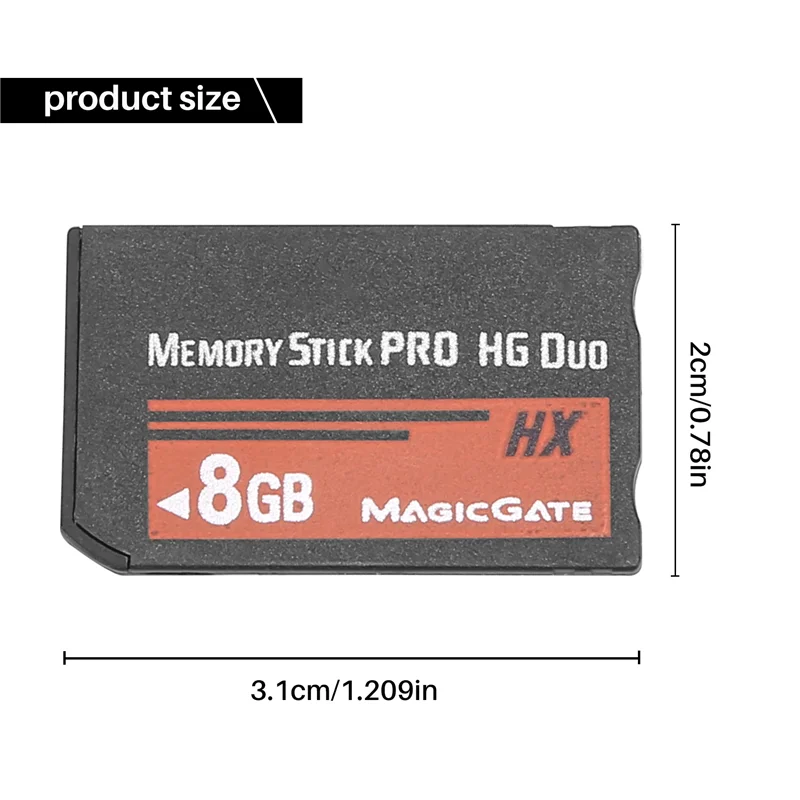 

Trending 8GB Memory Stick MS Pro Duo Flash Card For PSP Cybershot Camera
