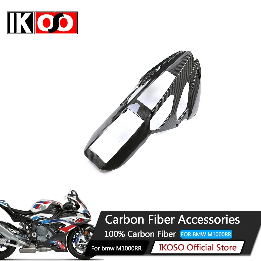 

For BMW M1000RR 2023-2024 Dry Carbon Fiber Lower Abdominal Deflector Fairing Motorcycle Modification Accessories