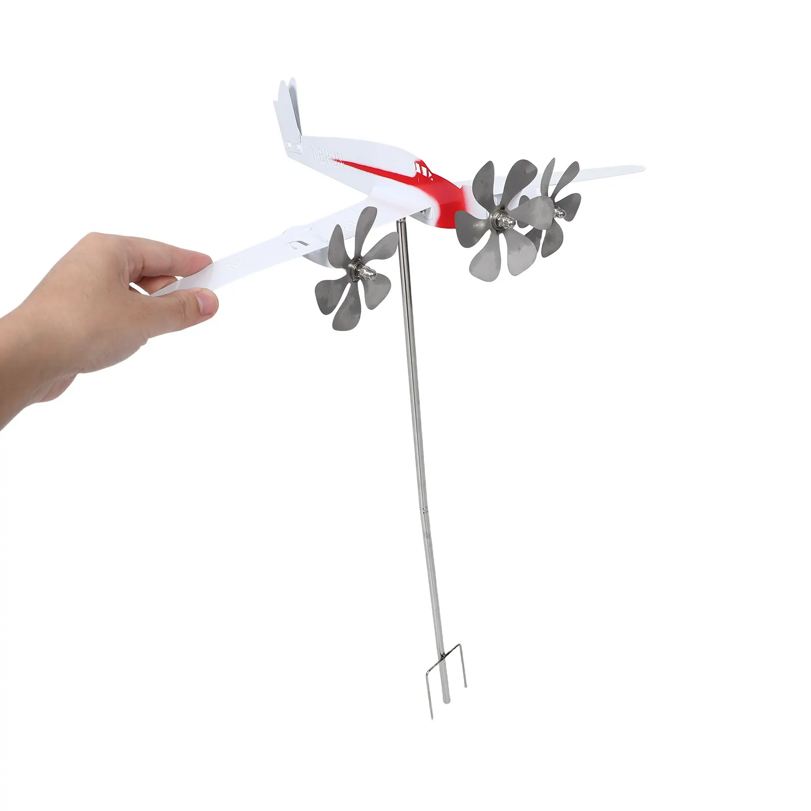 Weatherproof Outdoor Wind Vane with Precision Bearing for Garden Yard Roof Mounting Wind Direction Measurement Tool