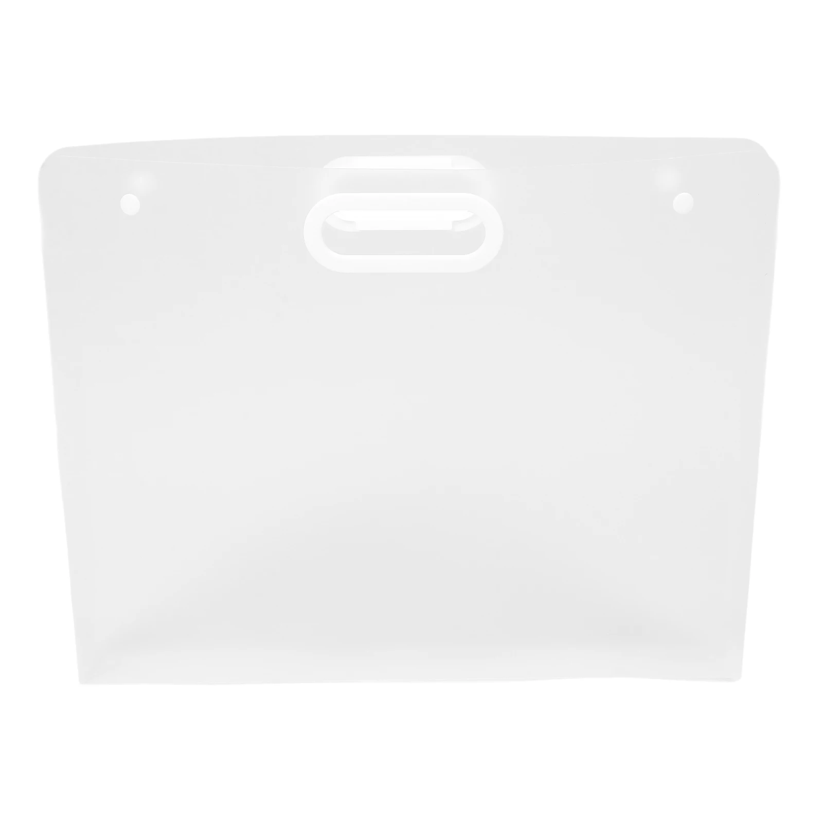 

1pc Sturdy Pp Material File Folder Document Organizer Bag For Office Business Artwork Storage Portable Files Holder With Buckle