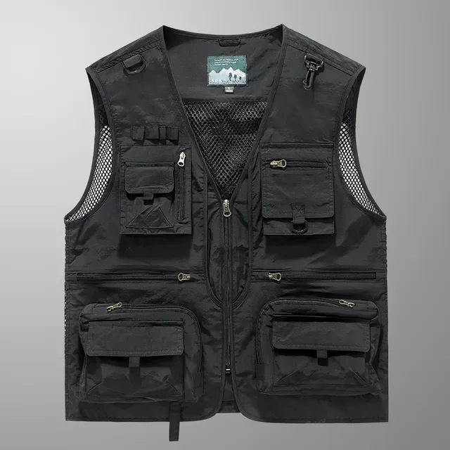 NONE Tactical Photography Vest Black 3