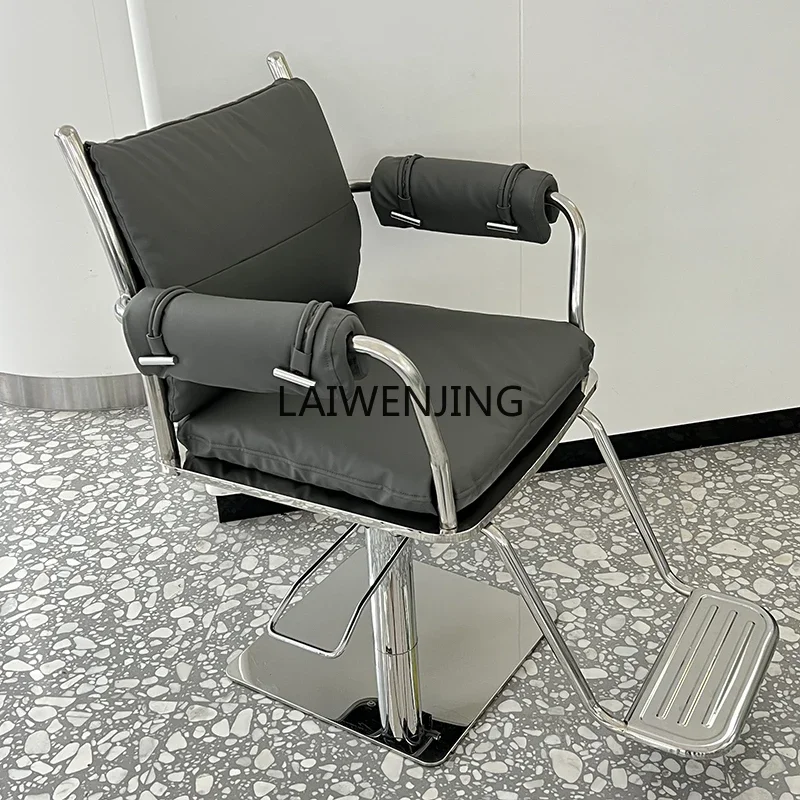 MJY barber shop special hair perm and dyeing chair chair lift rotating hair cutting chair