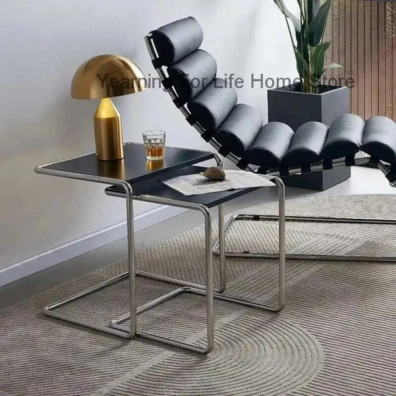 

Скандинавский роскошный журнальный столик, украшение для гостиной, эстетический органайзер для приставного столика, дизайнерская современная мебель для салона Mesas Bajas