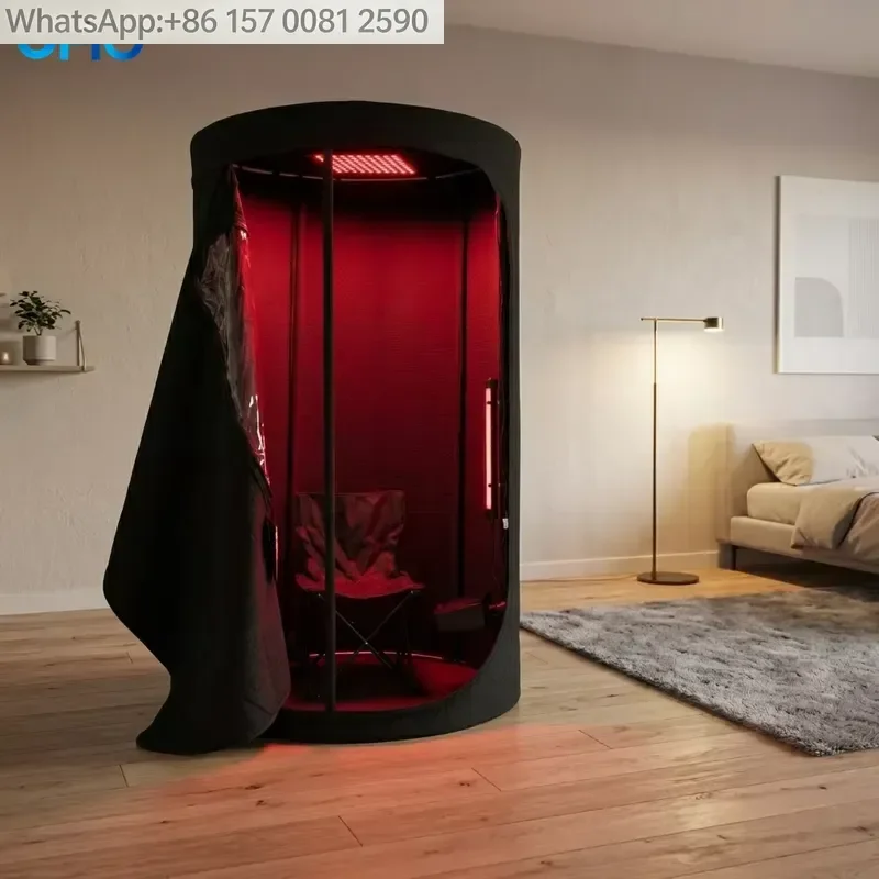 OHO High Quality Electric Portable Cotton Sauna Tent for 1 Person Easy Installation Custom Size Logo Color Indoor Home Use