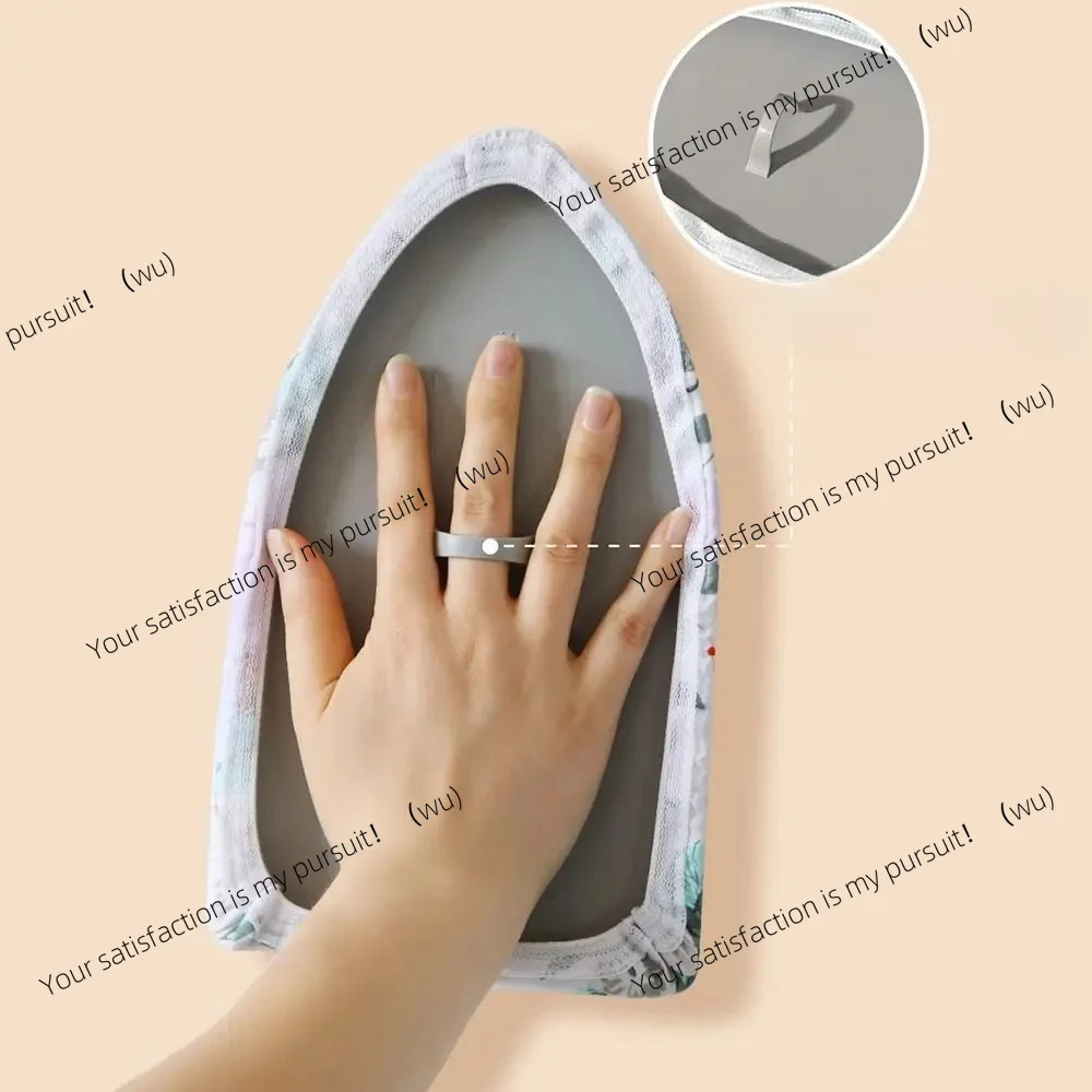 For Mini Ironing Board Anti-scald Heat Resistant Ironing Gloves Handheld with Finger Loop Clothes Garment Steamer Sleeve