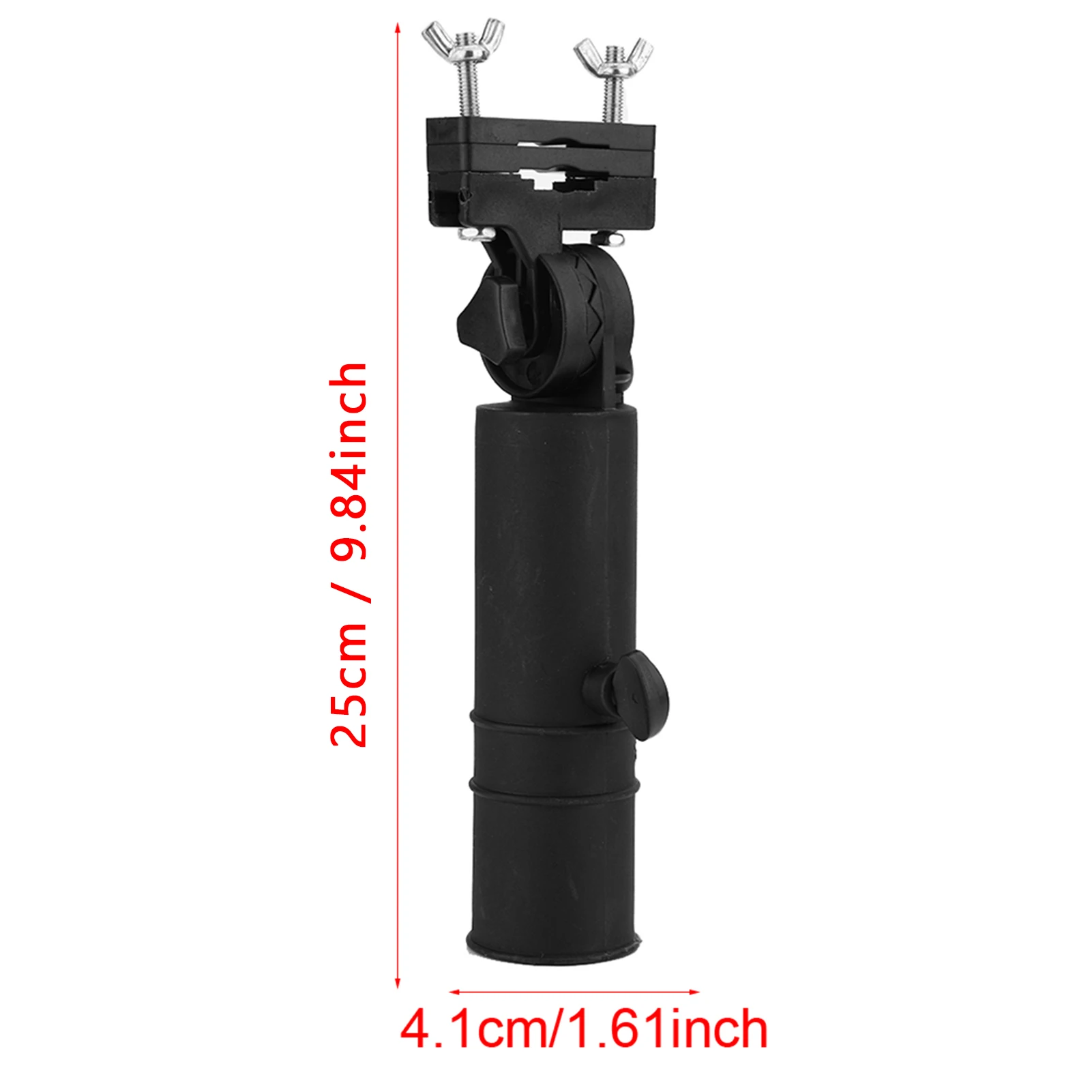 Universal Golf Cart Umbrella Holder Adjustable Golf Trolley Umbrella Stand Clip Buggy Baby Pram Wheelchair Umbrella Bracket