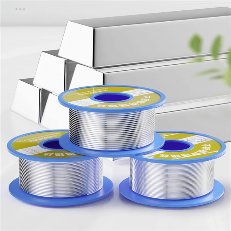 Imagem -03 - Soldagem Tin Wire com Rosin Core Tin Solder 100g por Lote 0.8 mm mm 1.2 mm 1.5 mm 2.0 mm