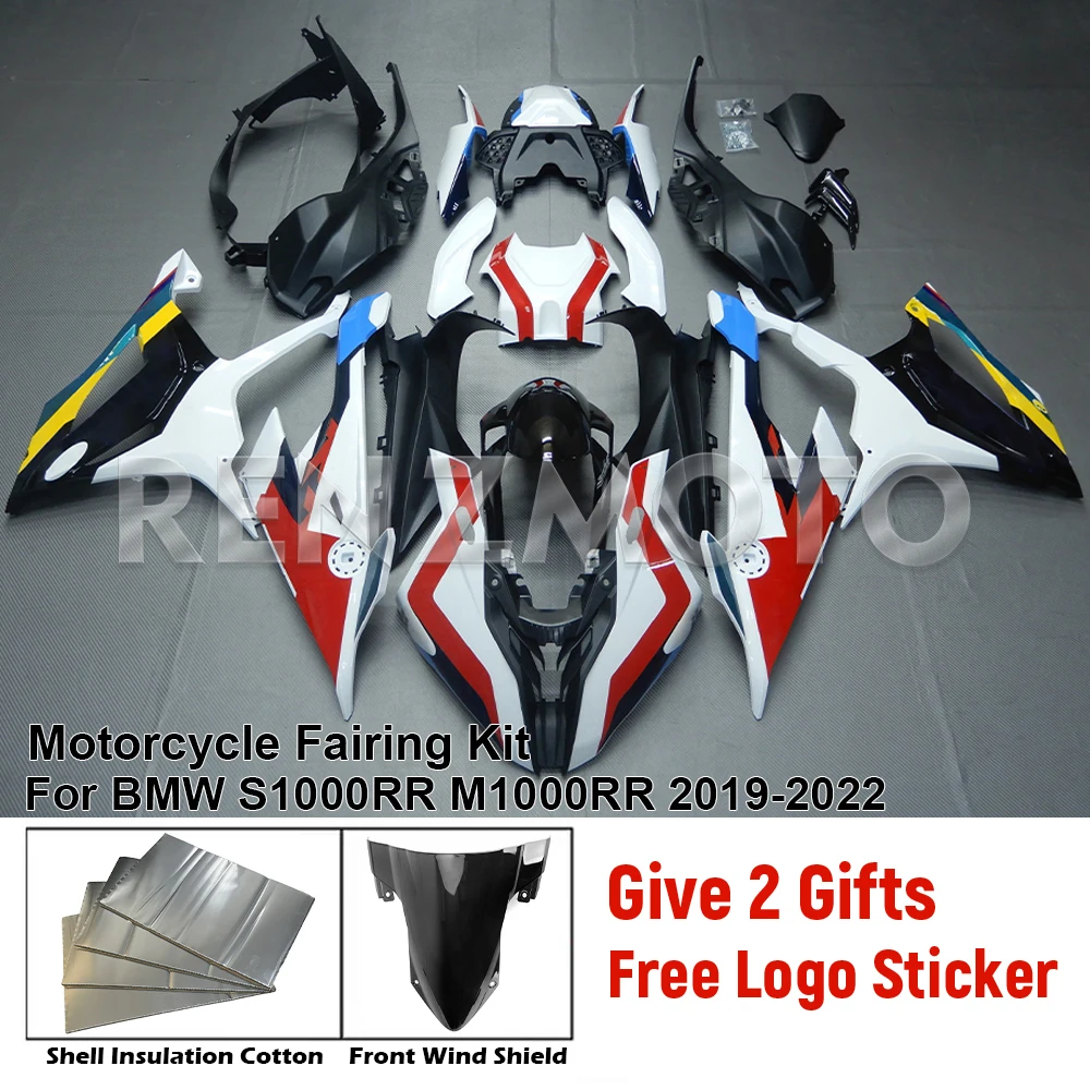 For BMW S1000RR M1000RR 2019-2022 Fairing Motorcycle Set Body Kit Decoration Plastic Guard Plate Accessories Shell Injection 106