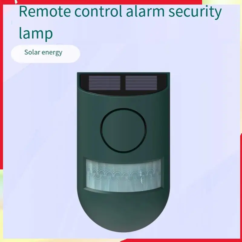 

B18B Солнечная сигнализация Датчик движения 129 дБ Открытая охранная сирена для фермы Солнечная звуковая и световая сигнализация Датчик движения 5 В 80 Нач