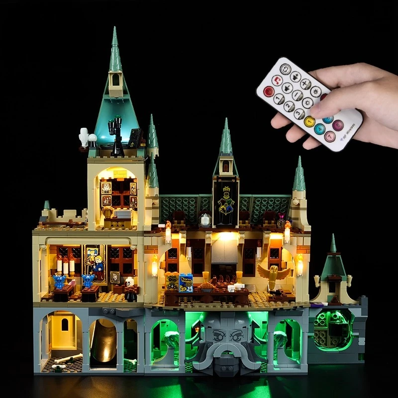 No Model LED Lighting Set Suitable for Hogwarts Chamber of Secrets 76389(Not Include Building Blocks)