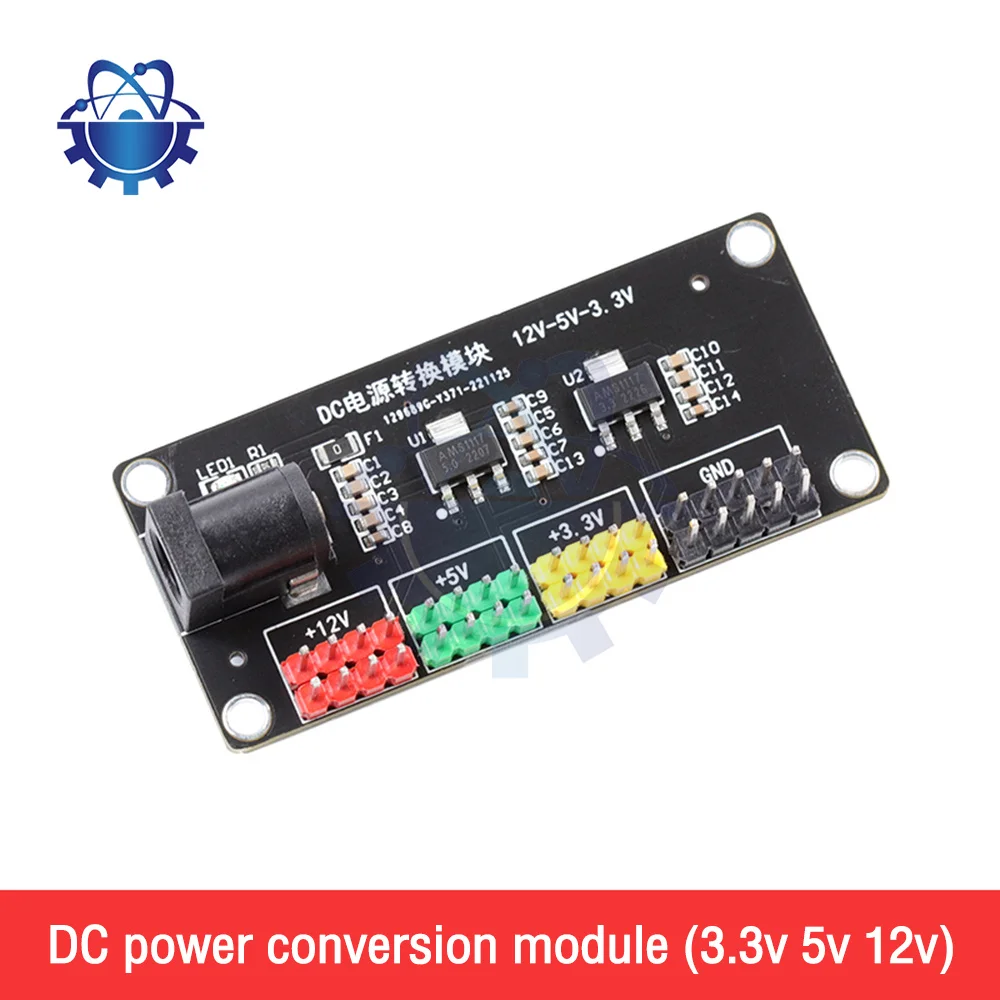 1pcs New DC-DC 12 V To 3.3 V 5V 12V Multiple Output Voltage Conversion Module Power Supply Module For Arduino