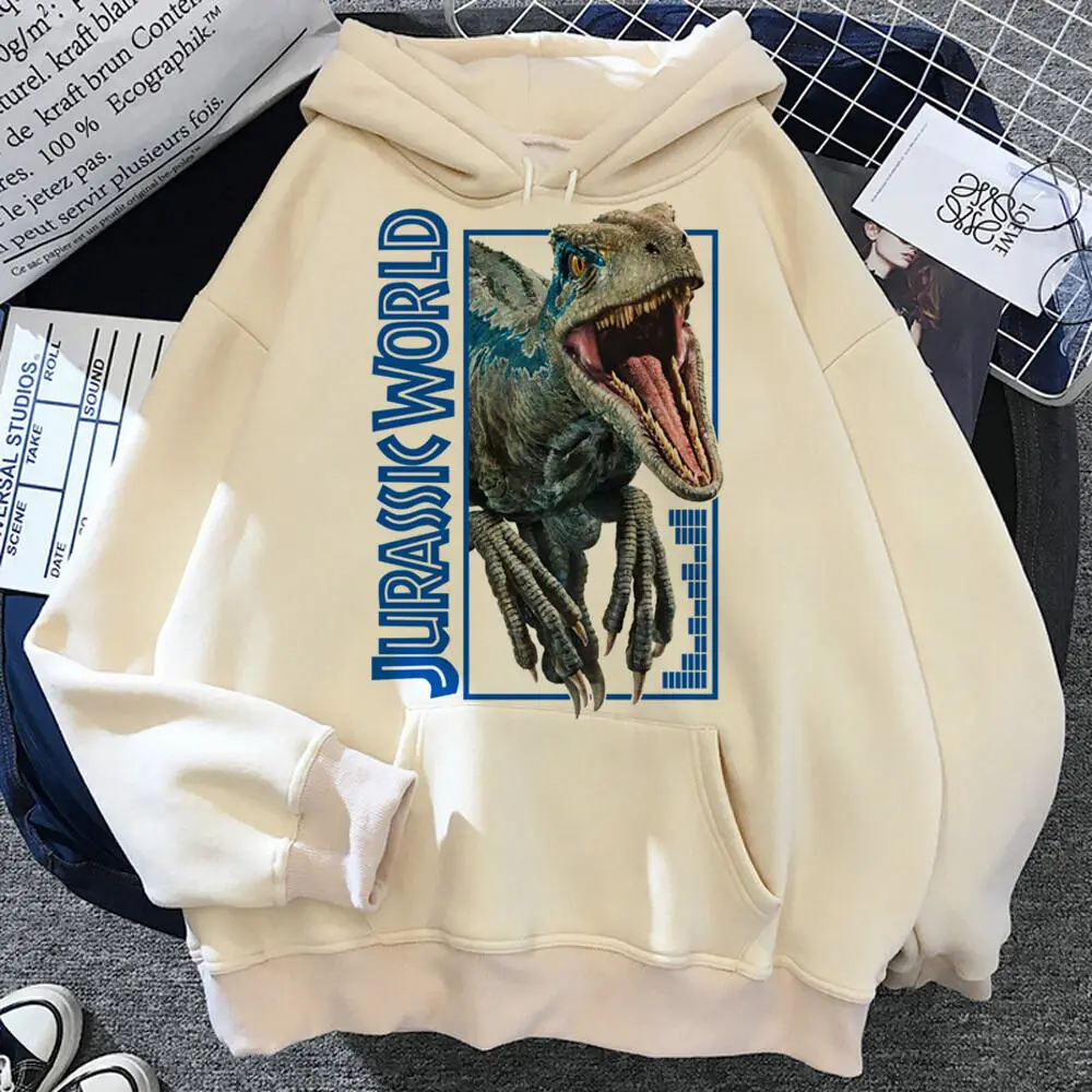 Jurassic Park hoodie winter comfortable elegant anime sweater girl pullover hoddie printed design elegant Japanese harajuku