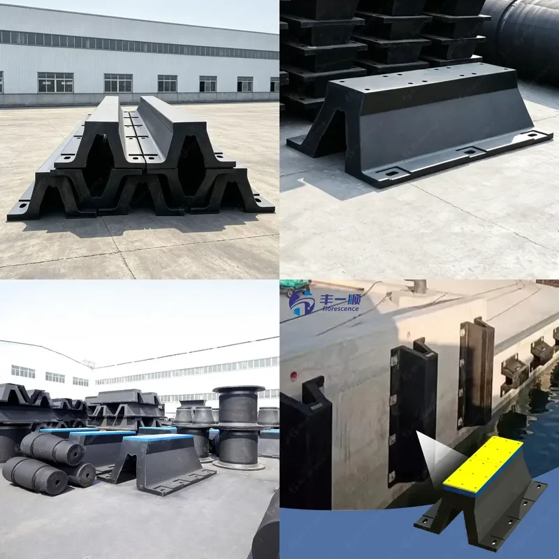 Marine Super Arch SM Rubber Defense V Type ANP Fender for Port Dock Protection