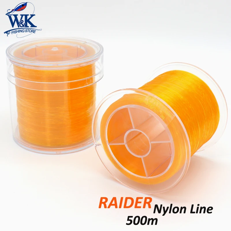 High  Strength Nylon Fishing Line   500 m Polyethylene Super Leader Line   Available in Multiple Colors