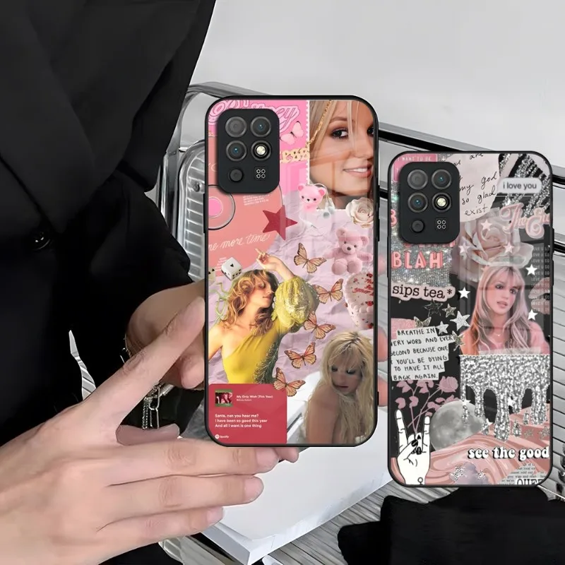 Actor Britney Spears Phone Case FOR Xiaomi Redmi Note11 Pro Plus 11s 11T 10 Ultra 11X Lite 12 POCO X3NFC F3 M4 Glass