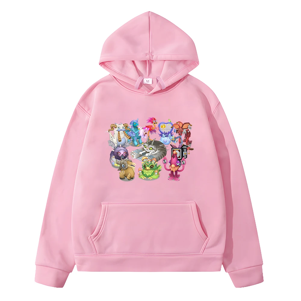 My Singing Monsters Game Graphic Hoodies Autumn Hooded Sweatshirt Children clothing anime hoodie y2k sudadera boys girls clothes