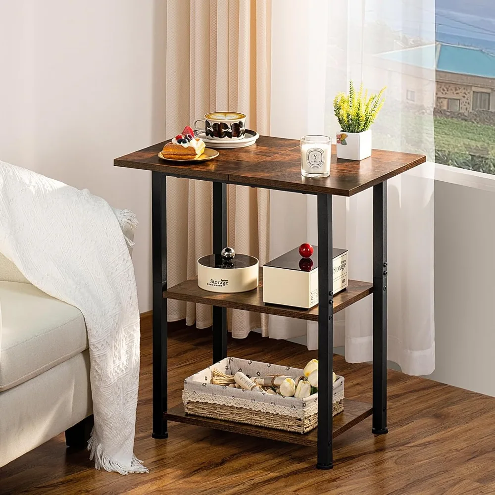 

with Storage Shelf and Steel Frame - 3-Tier Rolling Cart Holder Industrial Mobile Printer Table