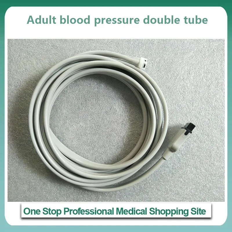 for GE Oral adult blood pressure double tube extension tube Two black male connectors at the bayonet T3.6M 2017008-001