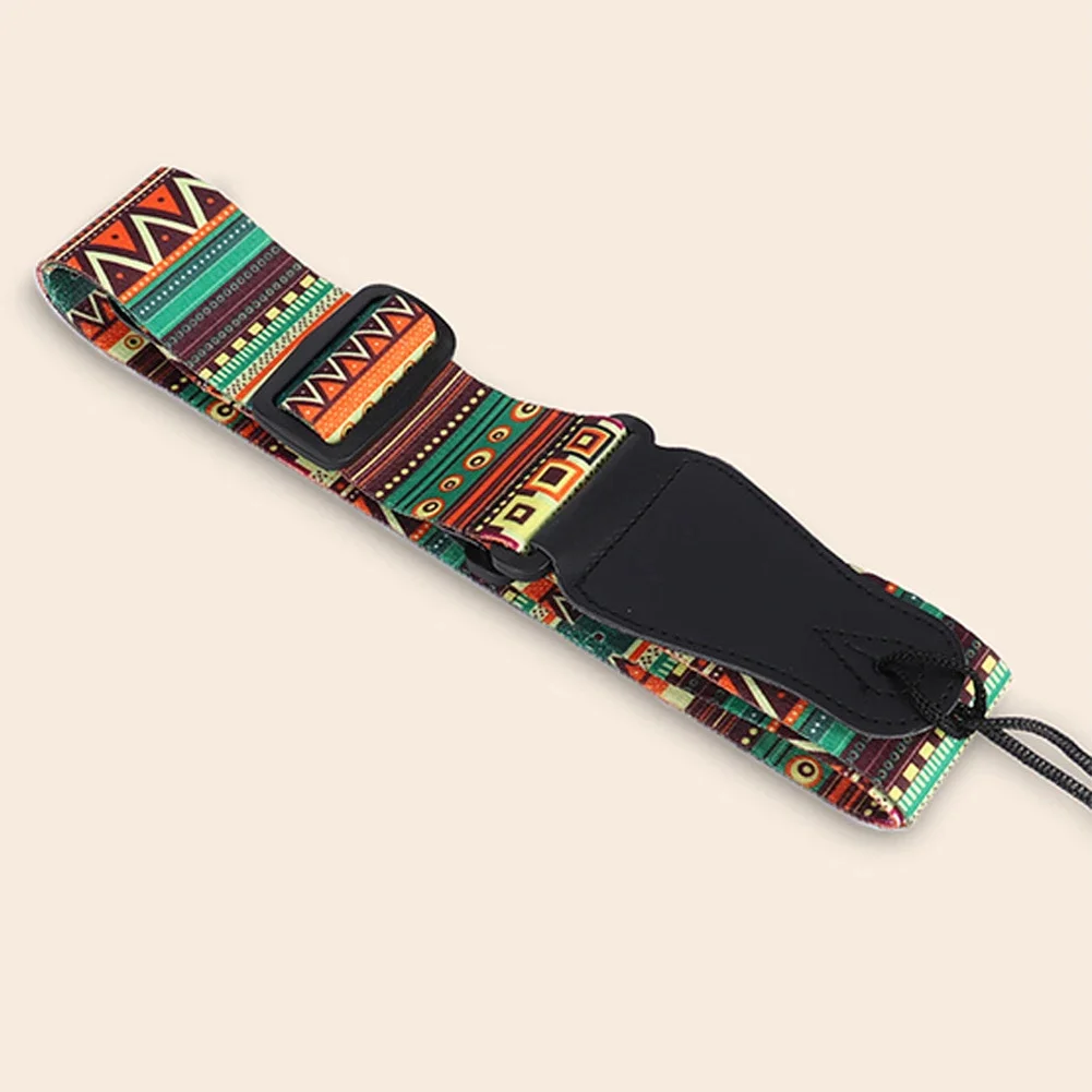 

Belt Guitar Strap Adjustable Comfortable Multi-Color 5cm Width 90-145cm Length Electric Guitar Classical Guitar