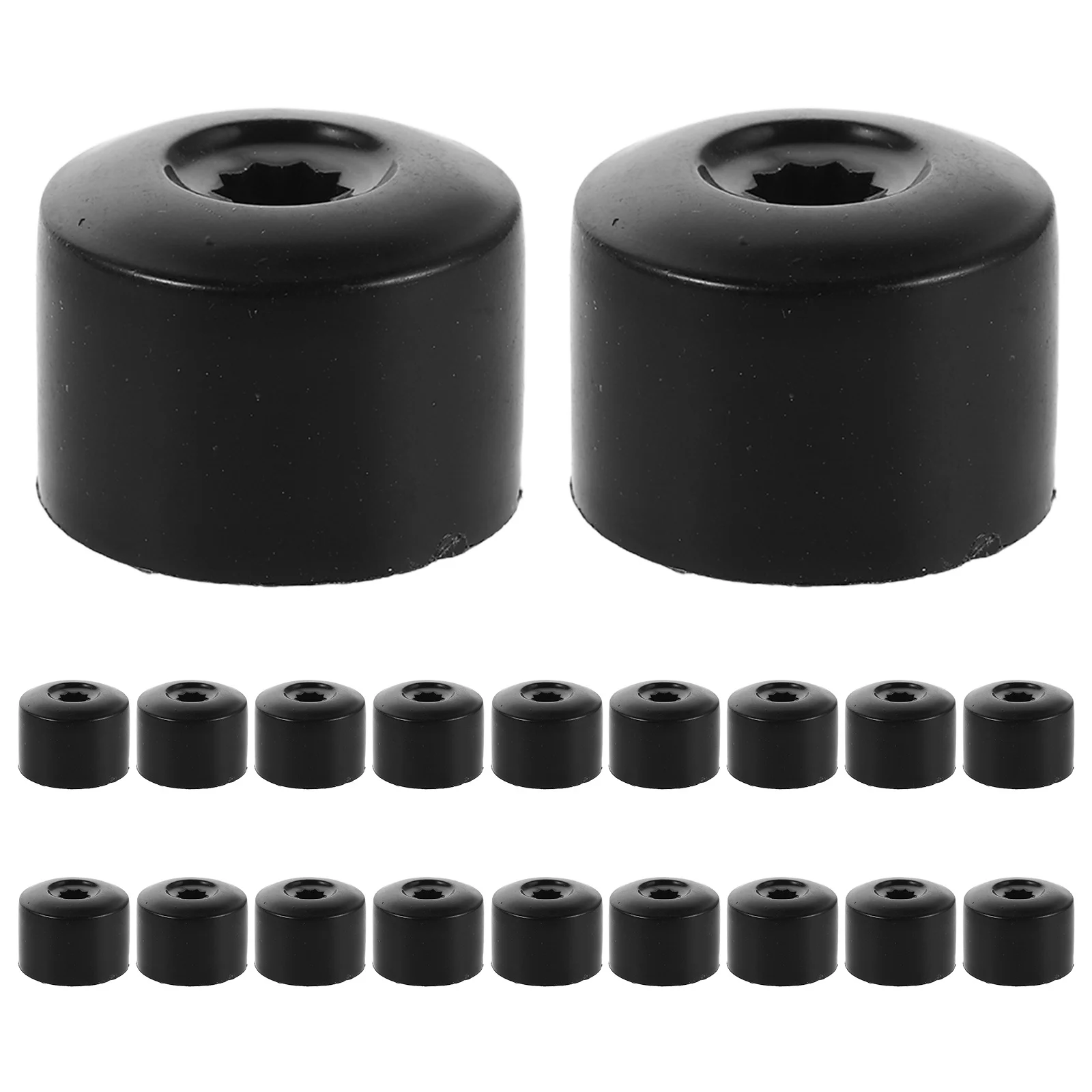 

20pcs Car Wheel Nut Covers Hexagonal Tire Bolt Caps Wheel Center Hub Cover Replacement Plastic Protective Caps For Multiple Car
