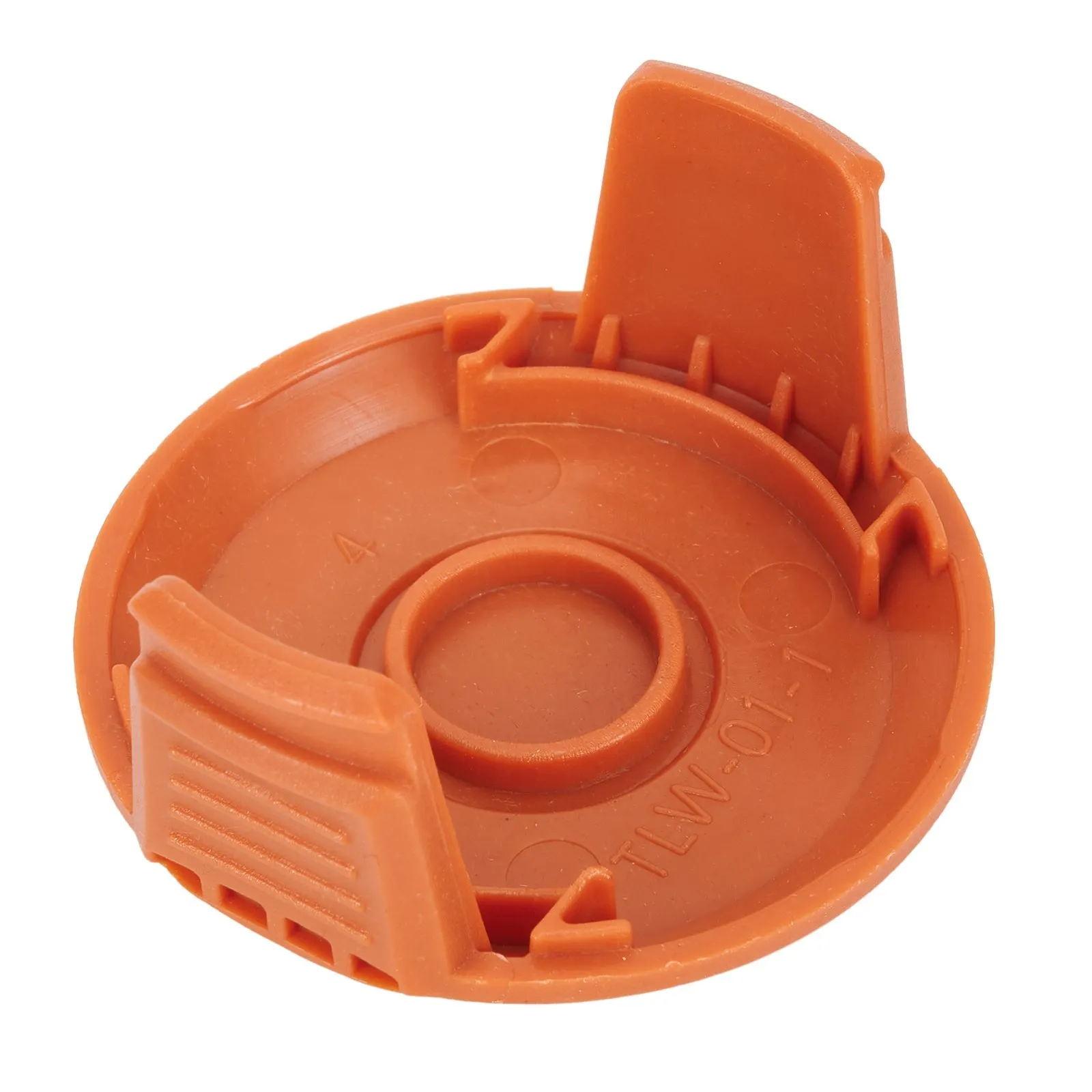 Eye Catching Orange Spool Cap Covers for WORX WG154 WG155 WG156 WG157 WG160 WG165 WG175 WG180 Trimmer Pack of 4