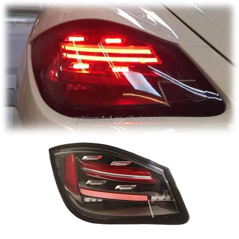 

Gobison LED Sequential Tail Light Tail Lamp Assembly for Porsche Cayman 987 Taillight Taillamp 2009-2012 Taillight Rear