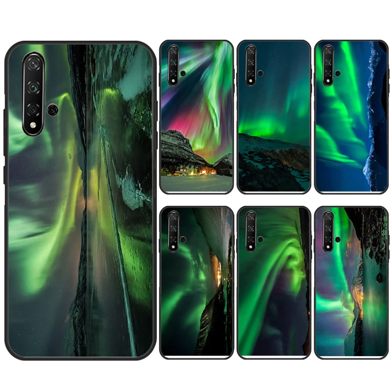 Northern Lights Sky Case For Huawei Nova 10 9 SE 11 Pro 5T 11i 8i 3i Y60 Y61 Y70 Y90 Y91 P20 P30 P40 Lite Cover