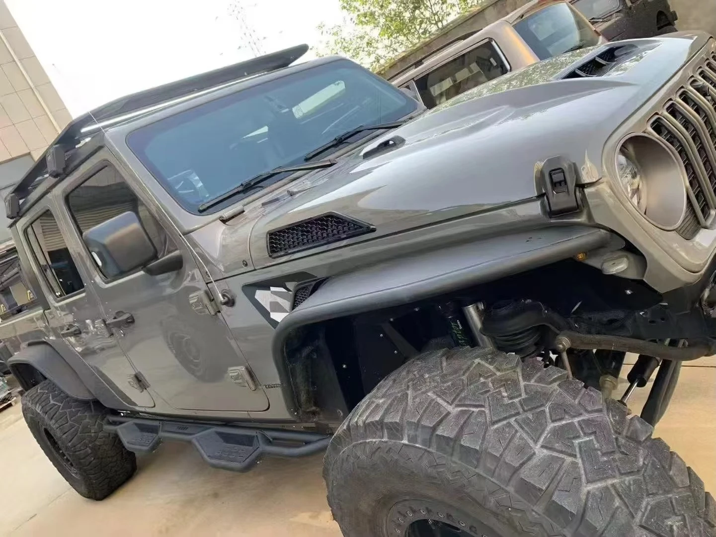 LUMA High Quality Car Offroad 4x4 Aluminum Fender Flares For Jeep Gladiator JT 2019+ Easy Installation 1 Year Warranty