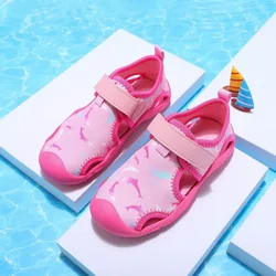 Kid Sandals Boys Girls Baby Beach Shoes Children Infant Footwear Toddler Casual Sports Sandal Comfortable Breathable Lightweight