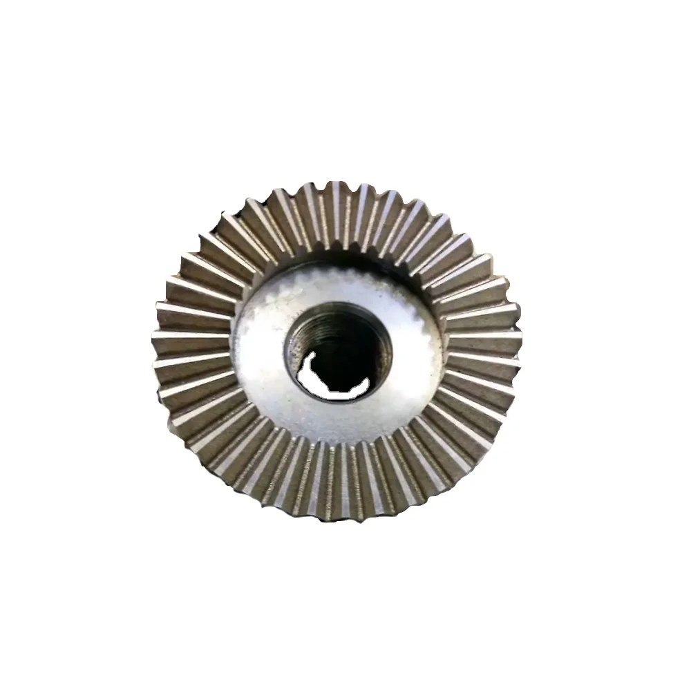 Transmission parts High precision spur bevel gear for steel rolling machinery and mining machinery