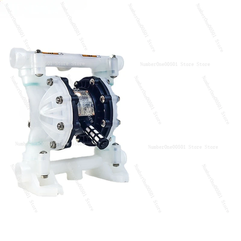 Pneumatic Diaphragm Pump QBY3-25STFS Engineering Plastic Pp Chemical Pump Explosion-Proof Acid and Alkali Corrosion Resistance