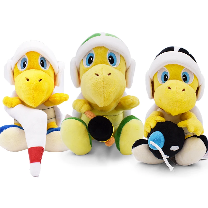 

Koopa Troopa Mario Plush Toys Stuffed Anime Bros Bowser Dolls for All Collection of Game Lovers Kids Gifts