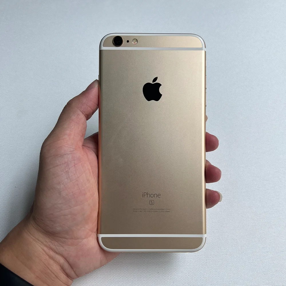 هاتف Apple iPhone 6s Plus الأصلي غير مقفول 4G LTE 5.5 بوصة IPS LCD Touch ID A9 ثنائي النواة iOS الذكي 16 جيجابايت 32 جيجابايت 64 جيجابايت 128 جيجابايت ROM