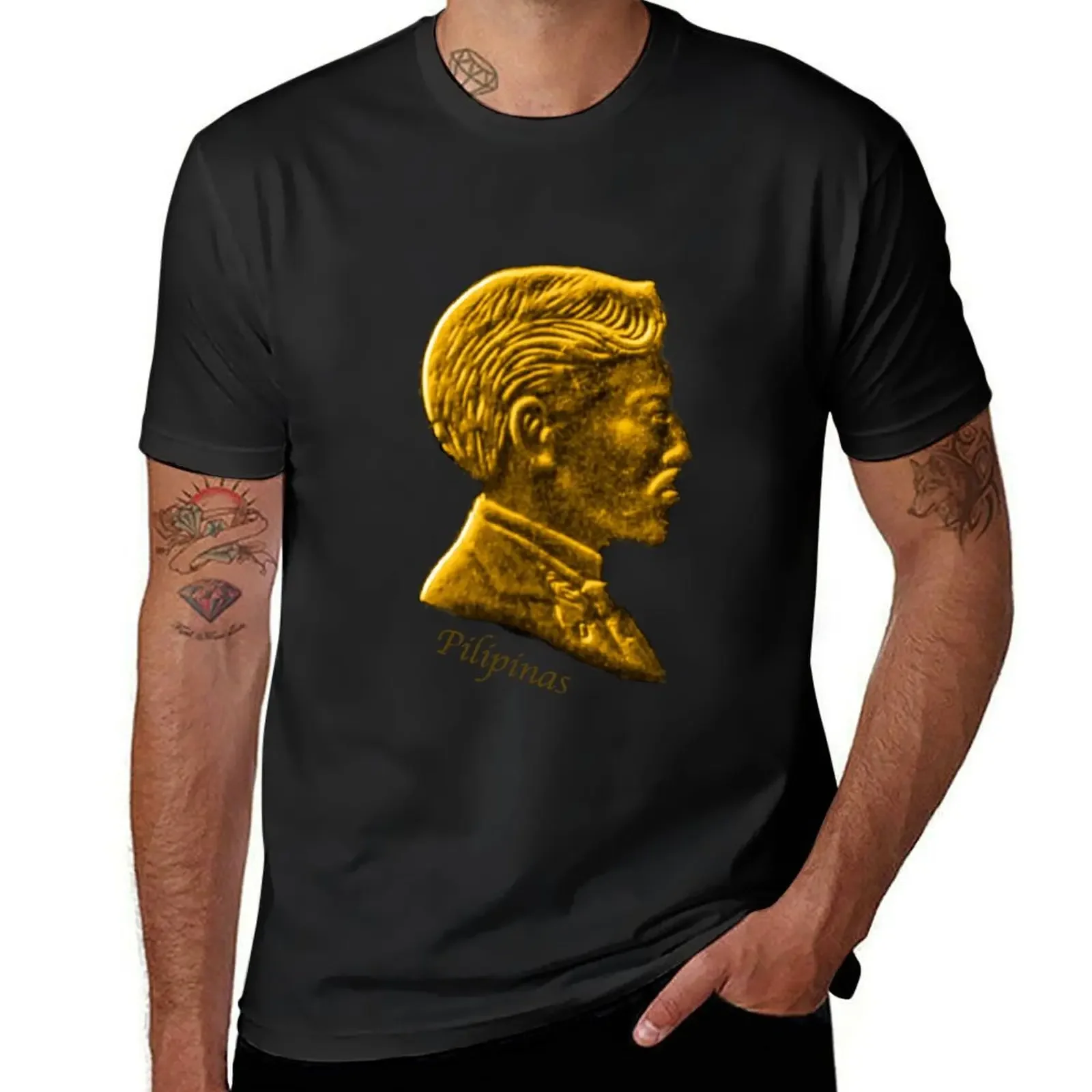 Jose Rizal - Phillippine National Hero (Transparent Version) T-Shirt basketball graphic tees new edition men workout shirt