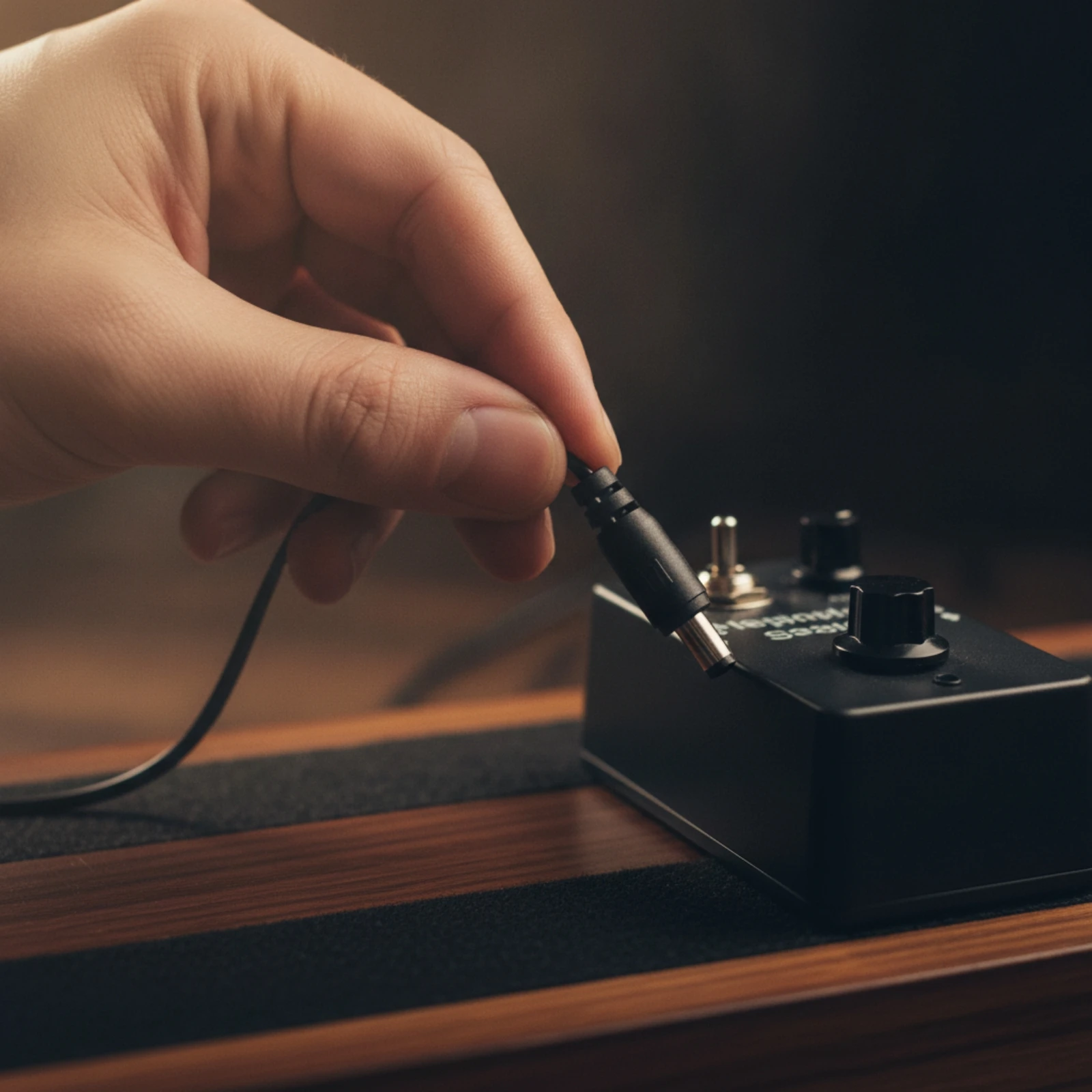 9V Battery Snap to DC Cable Inner Negative Battery Clip to DC Adapter Pedalboard-Friendly Low-Noise for Guitarists, Rehearsal