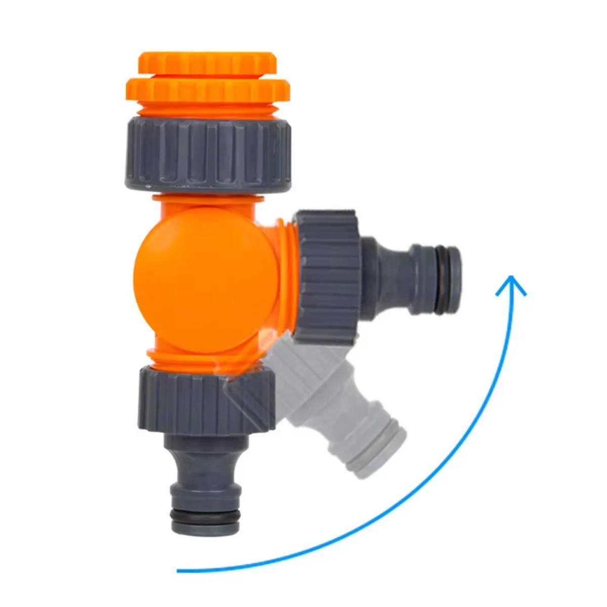 Garden Hose Connector, 1/2 Inch Faucet Adapter, Plastic Quick Connect Click-lock for Watering & Irrigation 2026
