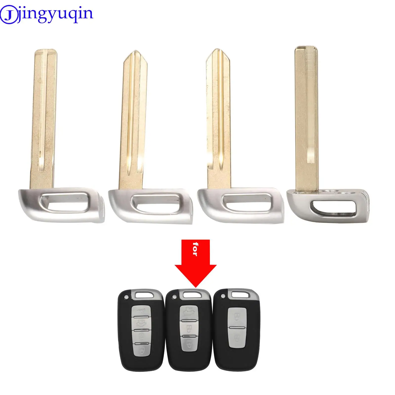 

jingyuqin Car Key blade For KIA Soul Sportage Sorento Mohave K2 K5 Rio Optima Forte Cerato For Hyundai I30 Ix35 Genesis Velo