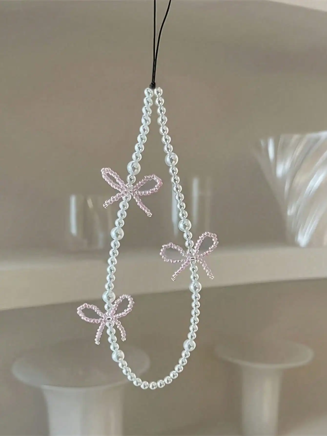 

Ручная работа: цепочка-ремешок для телефона в стиле CCD-камеры, креативный подарок