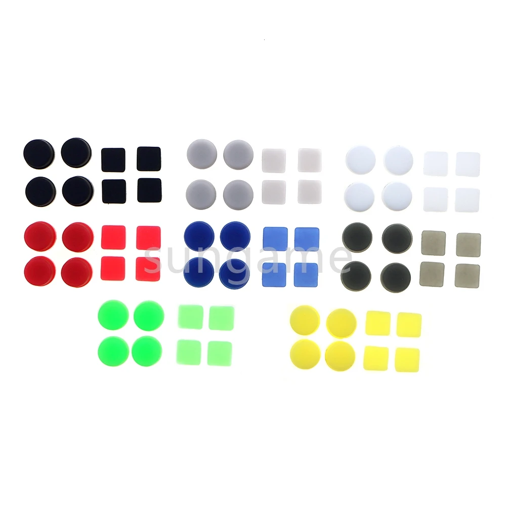 1set Housing Shell Screw Feet Cover for New 3DS XL LL 3DSXL 3DSLL Rubber Pads