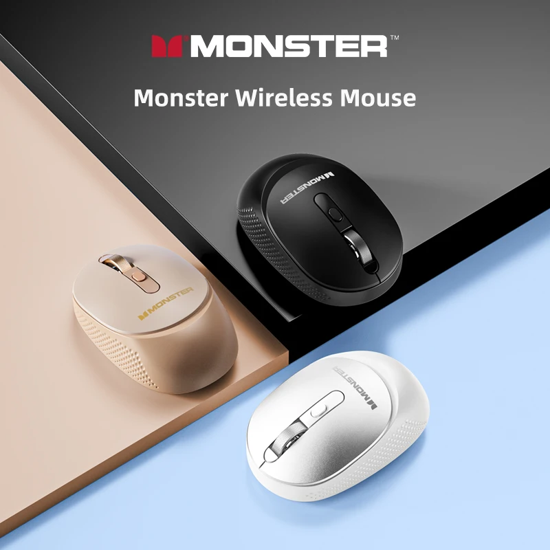 Monster M5 Choice single-mode wireless gaming mouse is lightweight and comfortable , suitable for PC delicate texture